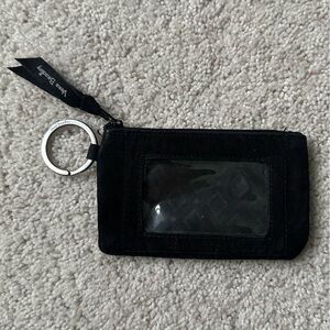 Vera Bradley Black Card Holder Wallet
